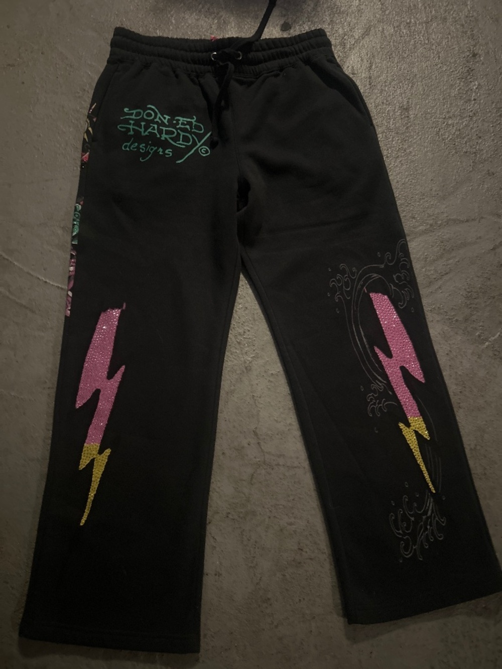Ed Hardy Men’s Designer Sweatpants